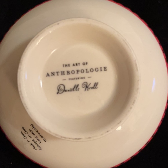 2 Small FA LA LA LA Bowls from Anthropologie - Picture 3 of 5